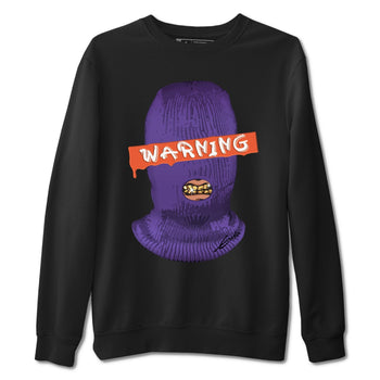 Jordan 3 Court Purple Sneaker Match Tees Warning Sneaker Tees Jordan 3 Court Purple Sneaker Release Tees Unisex Shirts