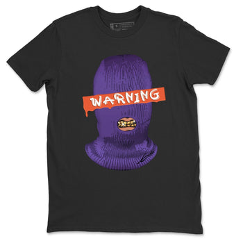 Jordan 3 Court Purple Sneaker Match Tees Warning Sneaker Tees Jordan 3 Court Purple Sneaker Release Tees Unisex Shirts