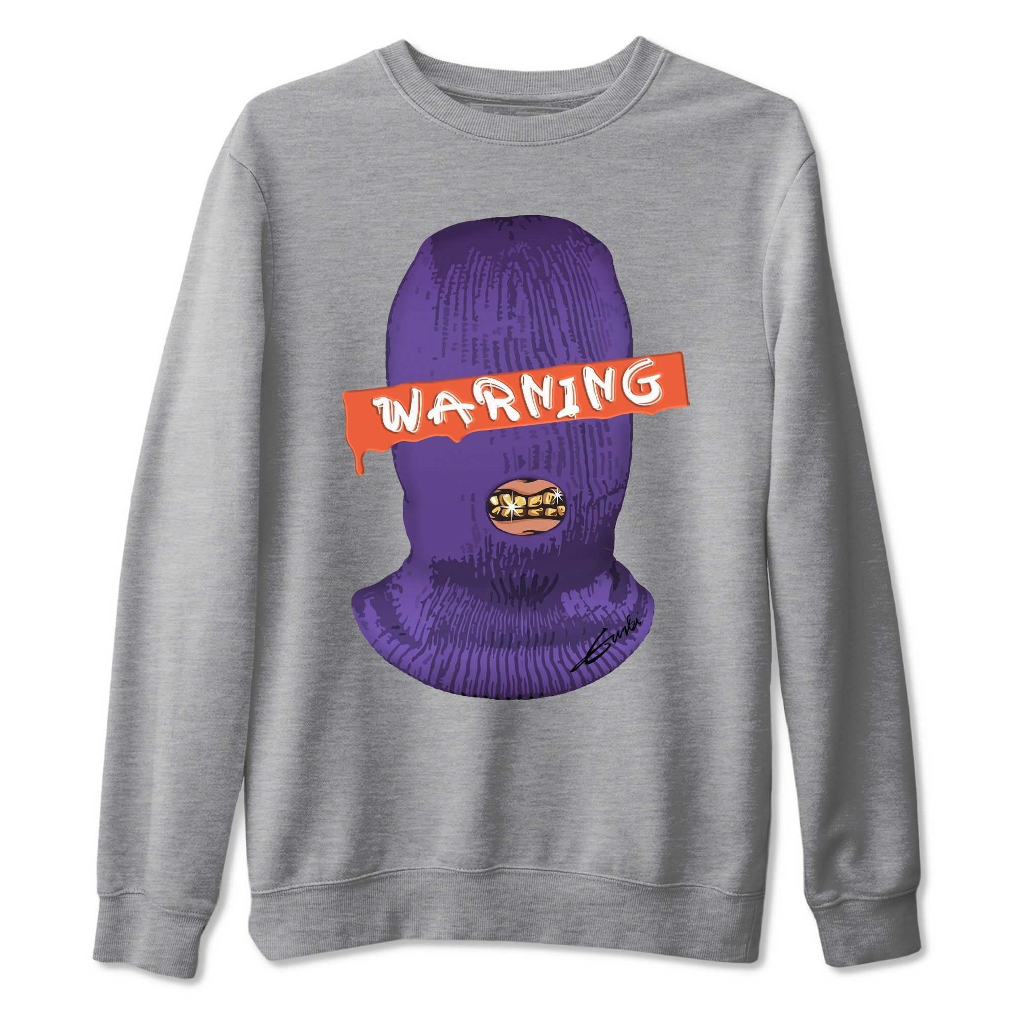 Jordan 3 Court Purple Sneaker Match Tees Warning Sneaker Tees Jordan 3 Court Purple Sneaker Release Tees Unisex Shirts