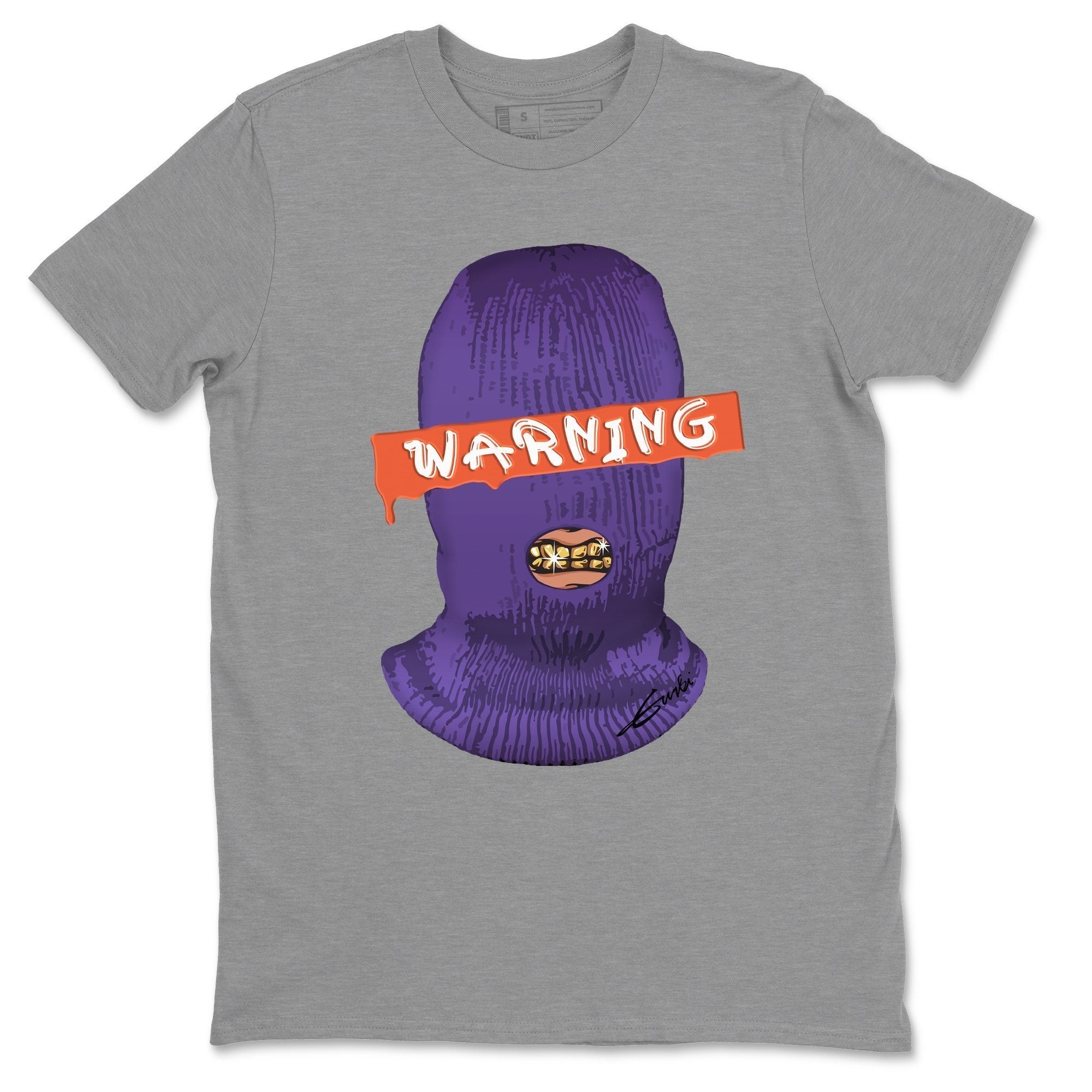 Jordan 3 Court Purple Sneaker Match Tees Warning Sneaker Tees Jordan 3 Court Purple Sneaker Release Tees Unisex Shirts