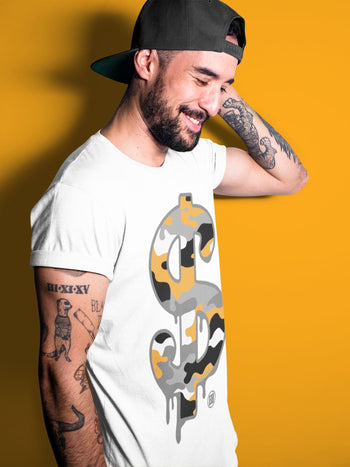 Jordan 3 Laser Orange Sneaker Match Tees Dollar Camo Sneaker Tees Jordan 3 Laser Orange Sneaker Release Tees Unisex Shirts