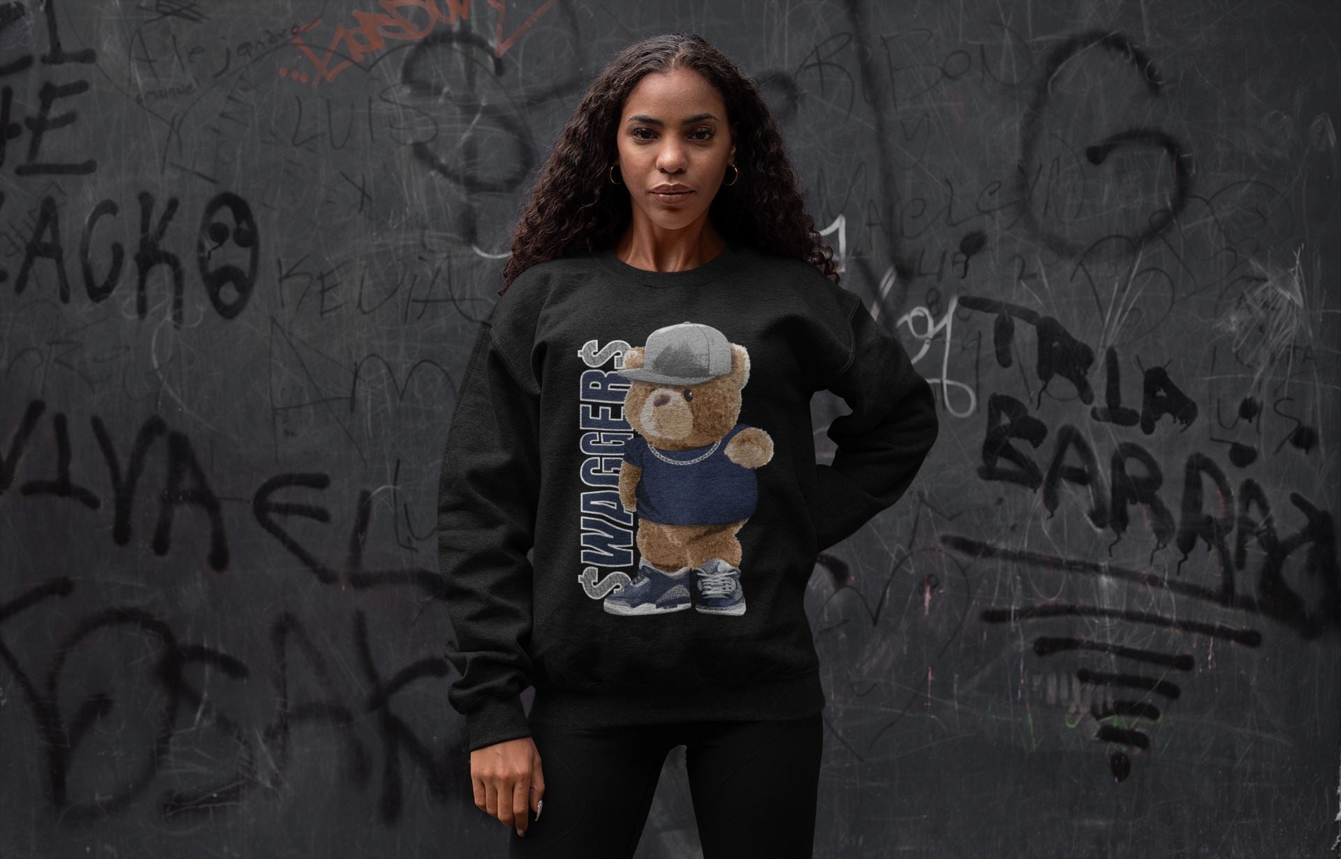 Jordan 3 Midnight Navy Sneaker Match Tees Bear Swaggers Sneaker Tees Jordan 3 Midnight Navy Sneaker Release Tees Unisex Shirts