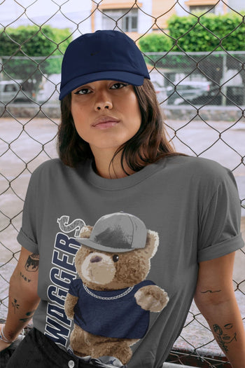Jordan 3 Midnight Navy Sneaker Match Tees Bear Swaggers Sneaker Tees Jordan 3 Midnight Navy Sneaker Release Tees Unisex Shirts