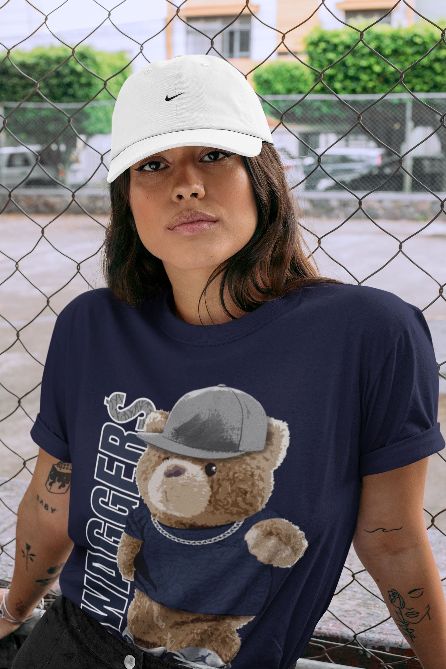 Jordan 3 Midnight Navy Sneaker Match Tees Bear Swaggers Sneaker Tees Jordan 3 Midnight Navy Sneaker Release Tees Unisex Shirts