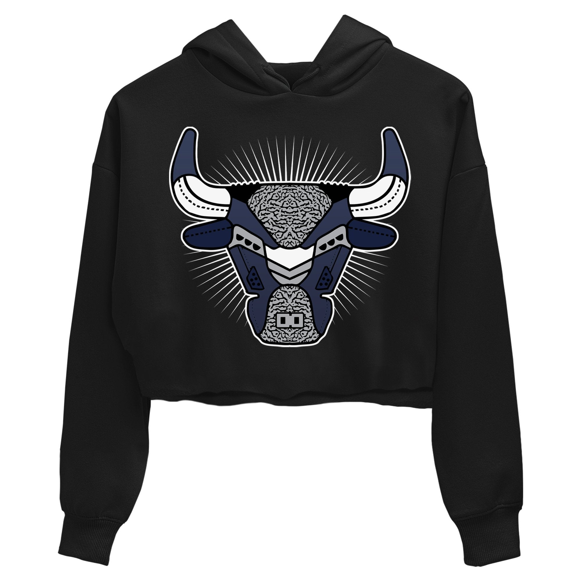 Jordan 3 Midnight Navy Sneaker Match Tees Bull Head Sneaker Tees Jordan 3 Midnight Navy Sneaker Release Tees Women's Shirts