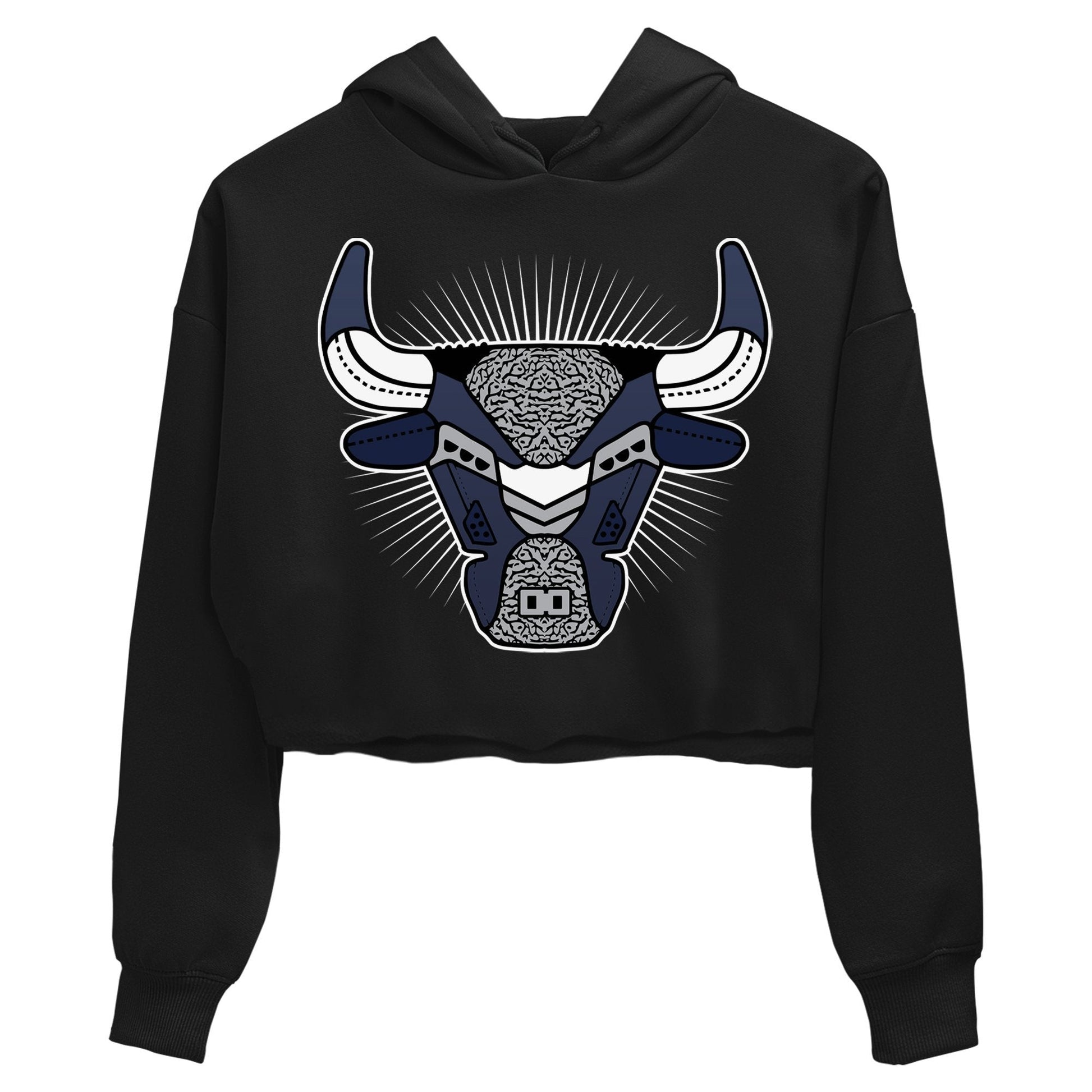Jordan 3 Midnight Navy Sneaker Match Tees Bull Head Sneaker Tees Jordan 3 Midnight Navy Sneaker Release Tees Women's Shirts