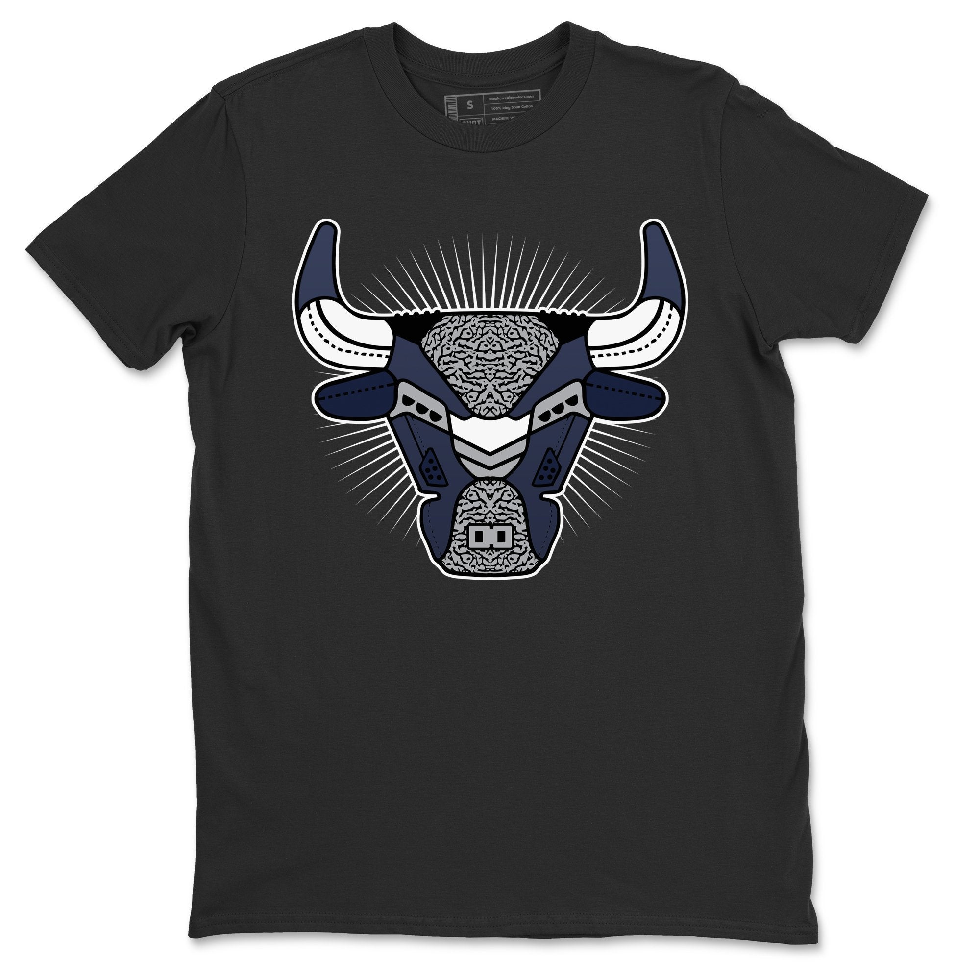 Jordan 3 Midnight Navy Sneaker Match Tees Bull Head Sneaker Tees Jordan 3 Midnight Navy Sneaker Release Tees Unisex Shirts