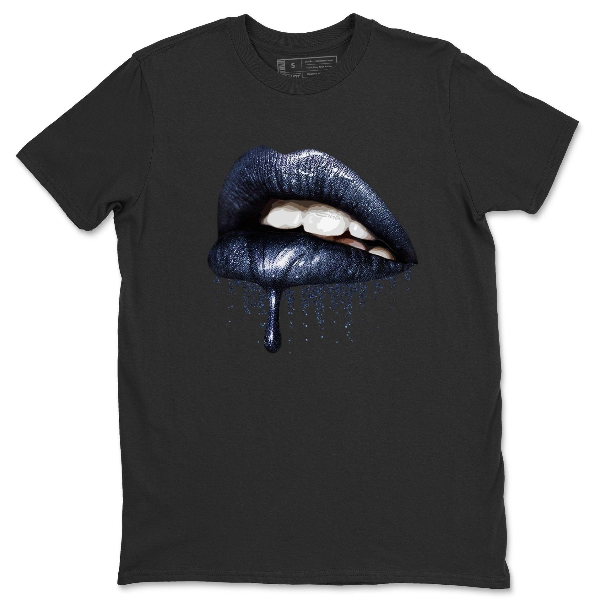 Jordan 3 Midnight Navy Sneaker Match Tees Dripping Lips Sneaker Tees Jordan 3 Midnight Navy Sneaker Release Tees Unisex Shirts