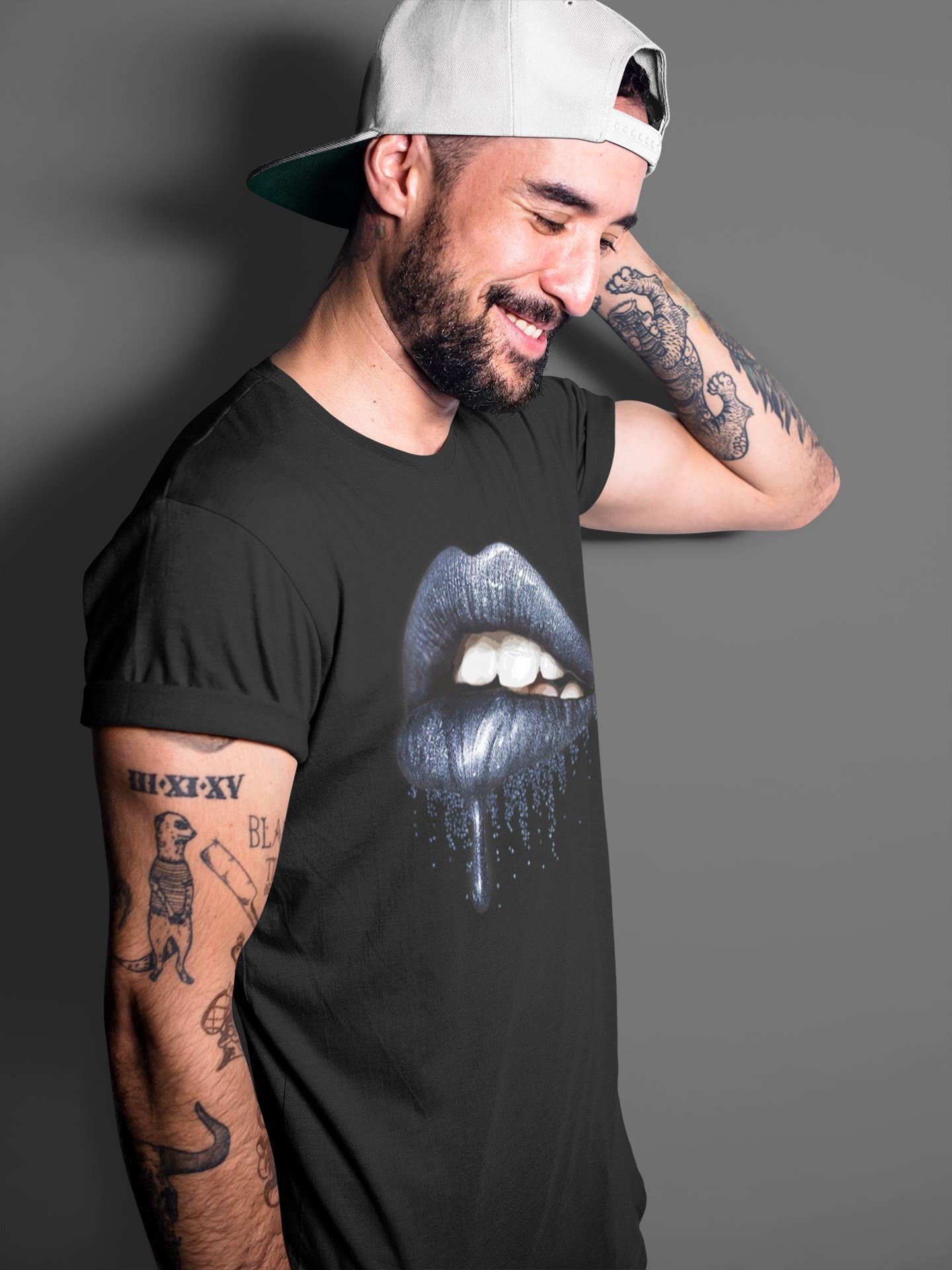 Jordan 3 Midnight Navy Sneaker Match Tees Dripping Lips Sneaker Tees Jordan 3 Midnight Navy Sneaker Release Tees Unisex Shirts