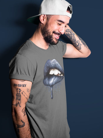 Jordan 3 Midnight Navy Sneaker Match Tees Dripping Lips Sneaker Tees Jordan 3 Midnight Navy Sneaker Release Tees Unisex Shirts