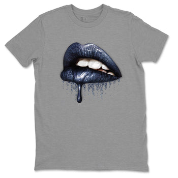 Jordan 3 Midnight Navy Sneaker Match Tees Dripping Lips Sneaker Tees Jordan 3 Midnight Navy Sneaker Release Tees Unisex Shirts