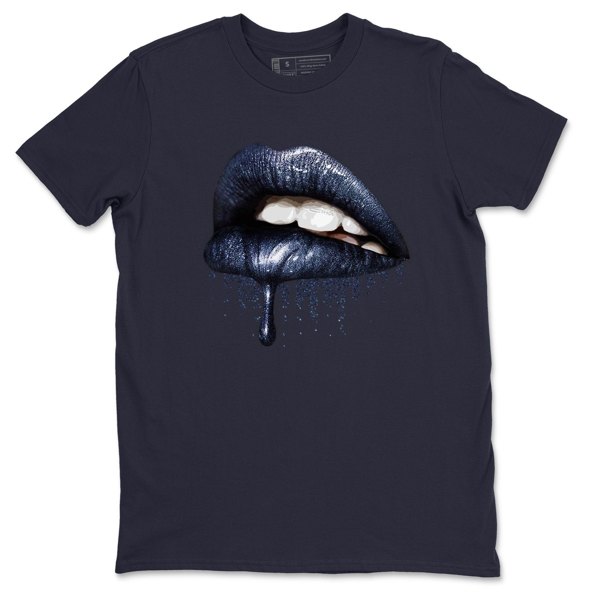 Jordan 3 Midnight Navy Sneaker Match Tees Dripping Lips Sneaker Tees Jordan 3 Midnight Navy Sneaker Release Tees Unisex Shirts