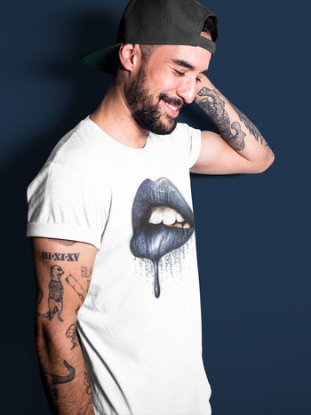 Jordan 3 Midnight Navy Sneaker Match Tees Dripping Lips Sneaker Tees Jordan 3 Midnight Navy Sneaker Release Tees Unisex Shirts