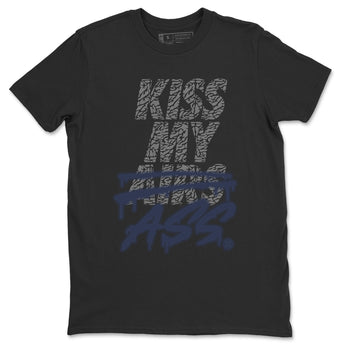 Jordan 3 Midnight Navy Sneaker Match Tees Kiss My Ass Sneaker Tees Jordan 3 Midnight Navy Sneaker Release Tees Unisex Shirts