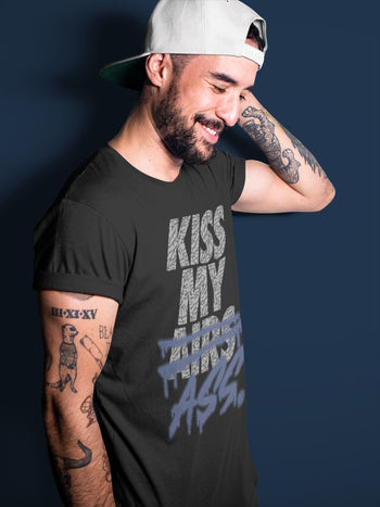 Jordan 3 Midnight Navy Sneaker Match Tees Kiss My Ass Sneaker Tees Jordan 3 Midnight Navy Sneaker Release Tees Unisex Shirts