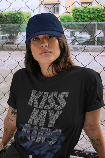 Jordan 3 Midnight Navy Sneaker Match Tees Kiss My Ass Sneaker Tees Jordan 3 Midnight Navy Sneaker Release Tees Unisex Shirts