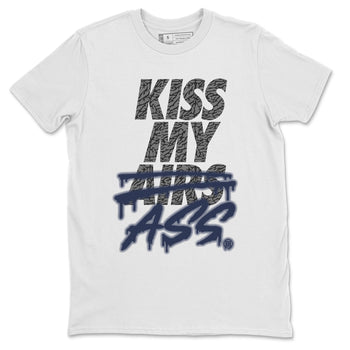 Jordan 3 Midnight Navy Sneaker Match Tees Kiss My Ass Sneaker Tees Jordan 3 Midnight Navy Sneaker Release Tees Unisex Shirts