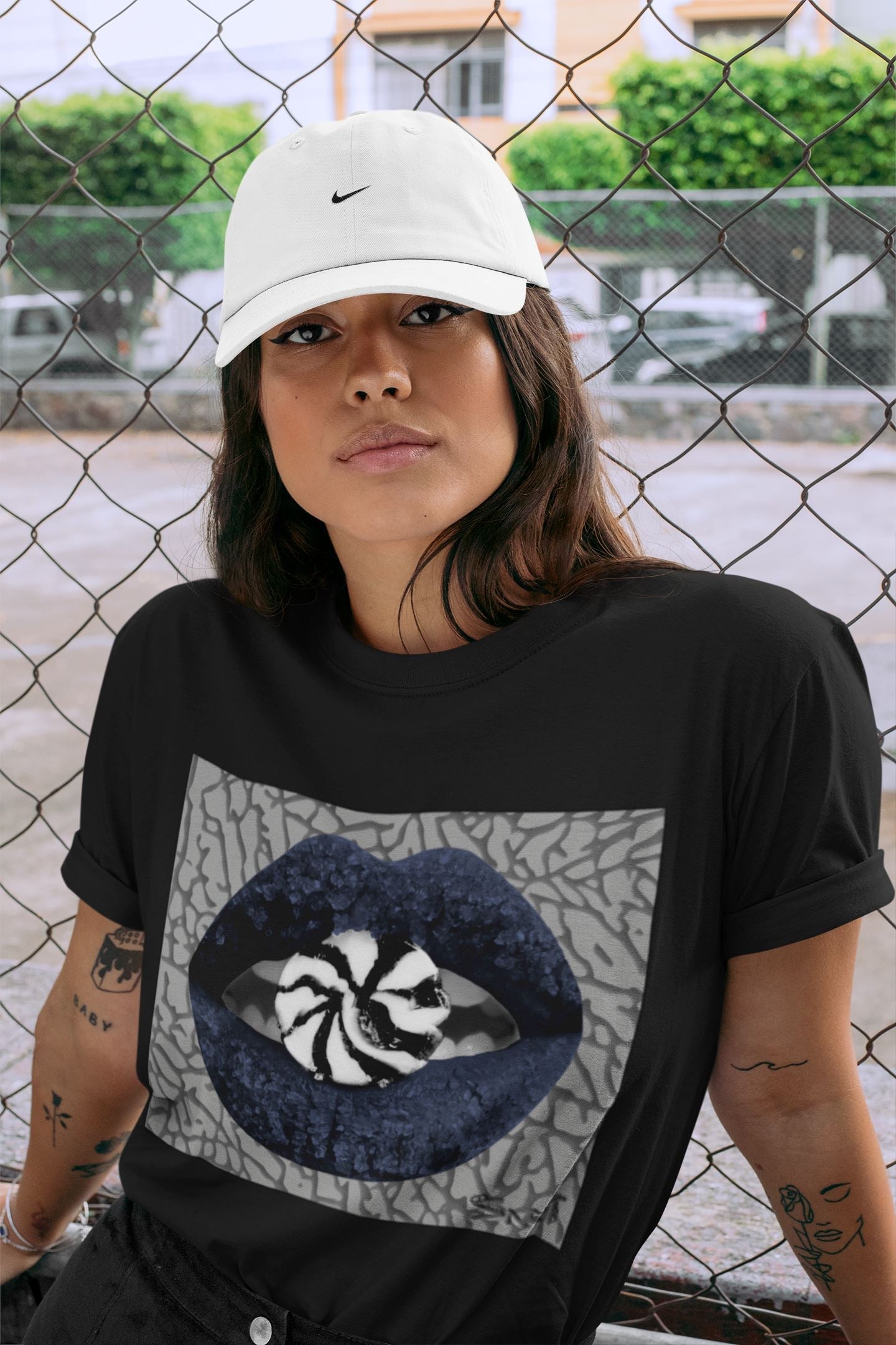 Jordan 3 Midnight Navy Sneaker Match Tees Lips Candy Sneaker Tees Jordan 3 Midnight Navy Sneaker Release Tees Unisex Shirts