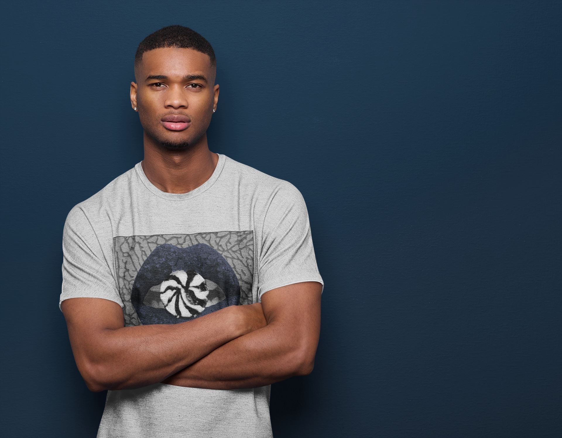 Jordan 3 Midnight Navy Sneaker Match Tees Lips Candy Sneaker Tees Jordan 3 Midnight Navy Sneaker Release Tees Unisex Shirts