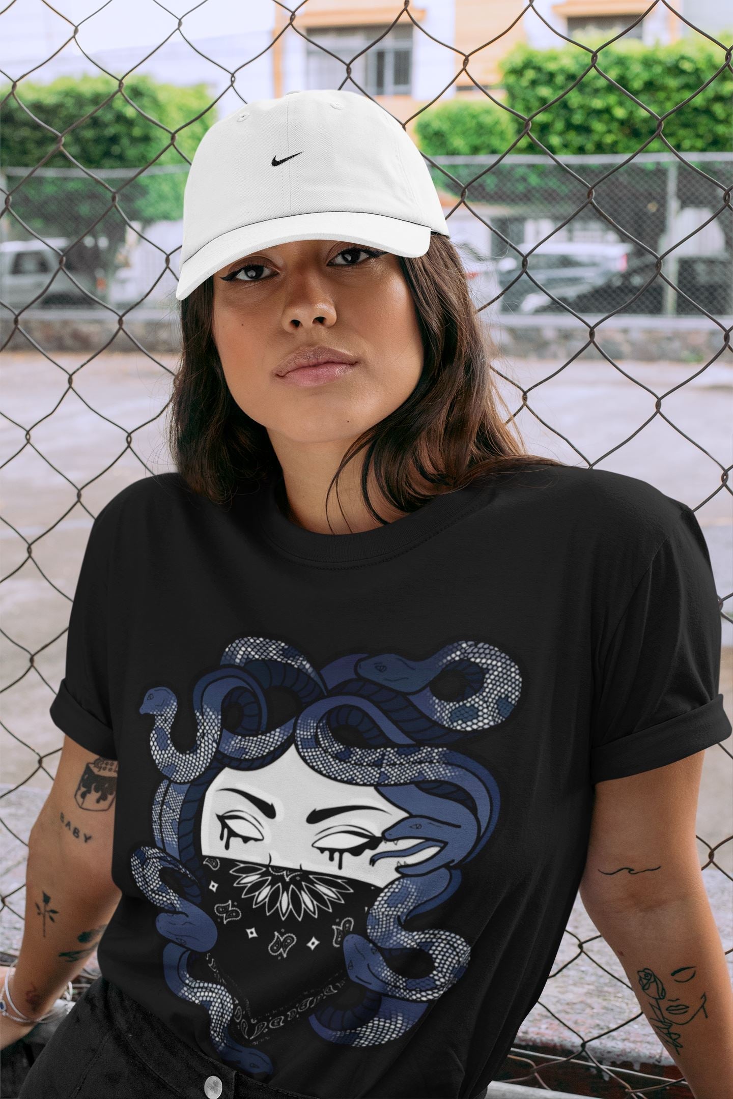 Jordan 3 Midnight Navy Sneaker Match Tees Medusa Sneaker Tees Jordan 3 Midnight Navy Sneaker Release Tees Unisex Shirts