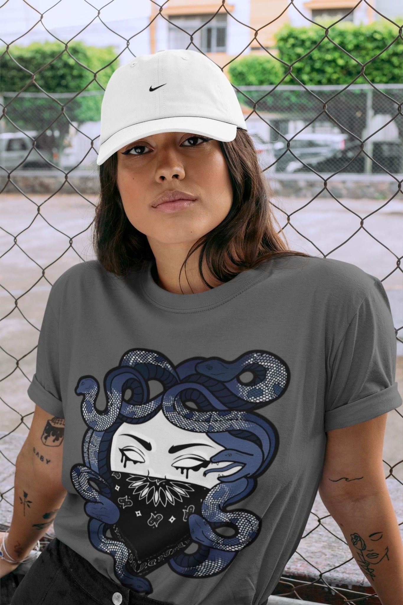 Jordan 3 Midnight Navy Sneaker Match Tees Medusa Sneaker Tees Jordan 3 Midnight Navy Sneaker Release Tees Unisex Shirts