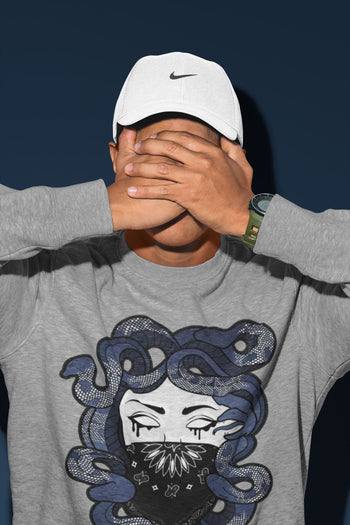 Jordan 3 Midnight Navy Sneaker Match Tees Medusa Sneaker Tees Jordan 3 Midnight Navy Sneaker Release Tees Unisex Shirts
