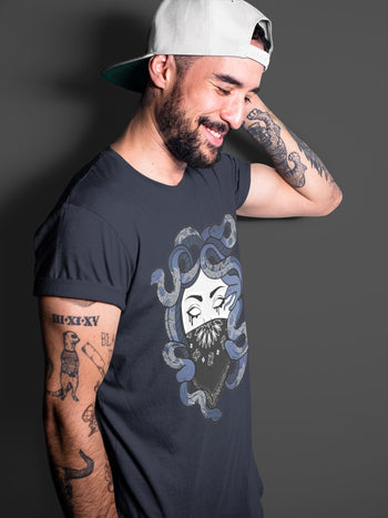 Jordan 3 Midnight Navy Sneaker Match Tees Medusa Sneaker Tees Jordan 3 Midnight Navy Sneaker Release Tees Unisex Shirts