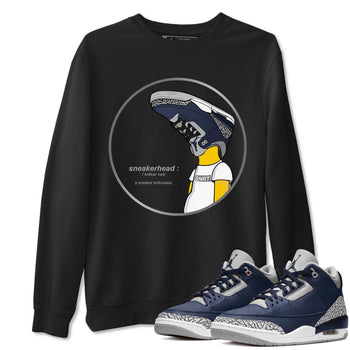 Jordan 3 Midnight Navy Sneaker Match Tees Sneakerhead Sneaker Tees Jordan 3 Midnight Navy Sneaker Release Tees Unisex Shirts