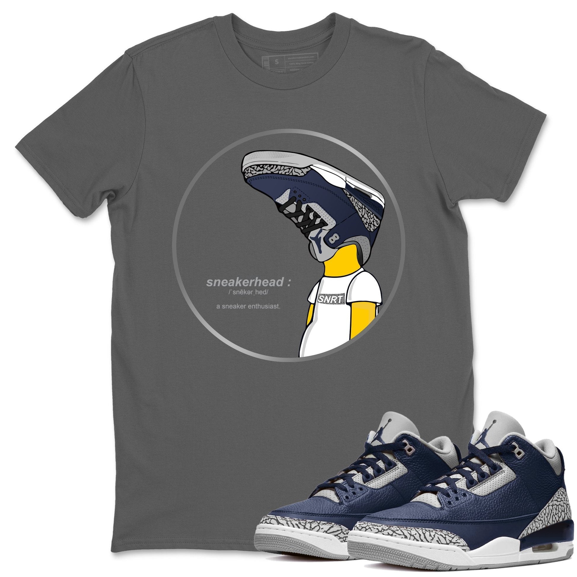 Jordan 3 Midnight Navy Sneaker Match Tees Sneakerhead Sneaker Tees Jordan 3 Midnight Navy Sneaker Release Tees Unisex Shirts