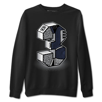 Jordan 3 Midnight Navy Sneaker Match Tees Three Statue Sneaker Tees Jordan 3 Midnight Navy Sneaker Release Tees Unisex Shirts
