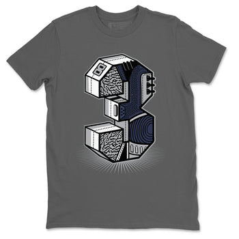 Jordan 3 Midnight Navy Sneaker Match Tees Three Statue Sneaker Tees Jordan 3 Midnight Navy Sneaker Release Tees Unisex Shirts