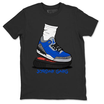 Jordan 3 Varsity Royal Sneaker Match Tees Jordan Gang Sneaker Tees Jordan 3 Varsity Royal Sneaker Release Tees Unisex Shirts
