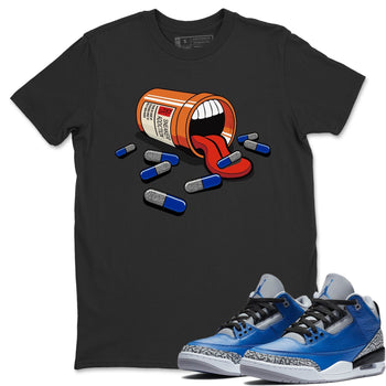 Jordan 3 Varsity Royal Sneaker Match Tees Sneaker Addiction Sneaker Tees Jordan 3 Varsity Royal Sneaker Release Tees Unisex Shirts