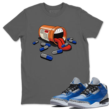 Jordan 3 Varsity Royal Sneaker Match Tees Sneaker Addiction Sneaker Tees Jordan 3 Varsity Royal Sneaker Release Tees Unisex Shirts