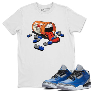 Jordan 3 Varsity Royal Sneaker Match Tees Sneaker Addiction Sneaker Tees Jordan 3 Varsity Royal Sneaker Release Tees Unisex Shirts