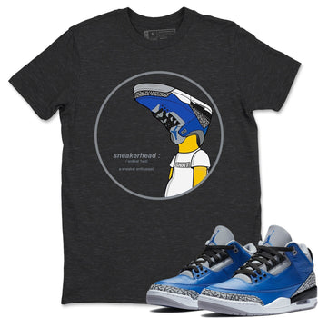 Jordan 3 Varsity Royal Sneaker Match Tees Sneakerhead Sneaker Tees Jordan 3 Varsity Royal Sneaker Release Tees Unisex Shirts