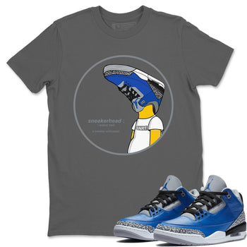 Jordan 3 Varsity Royal Sneaker Match Tees Sneakerhead Sneaker Tees Jordan 3 Varsity Royal Sneaker Release Tees Unisex Shirts