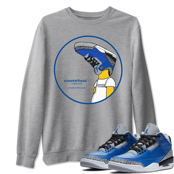 Jordan 3 Varsity Royal Sneaker Match Tees Sneakerhead Sneaker Tees Jordan 3 Varsity Royal Sneaker Release Tees Unisex Shirts