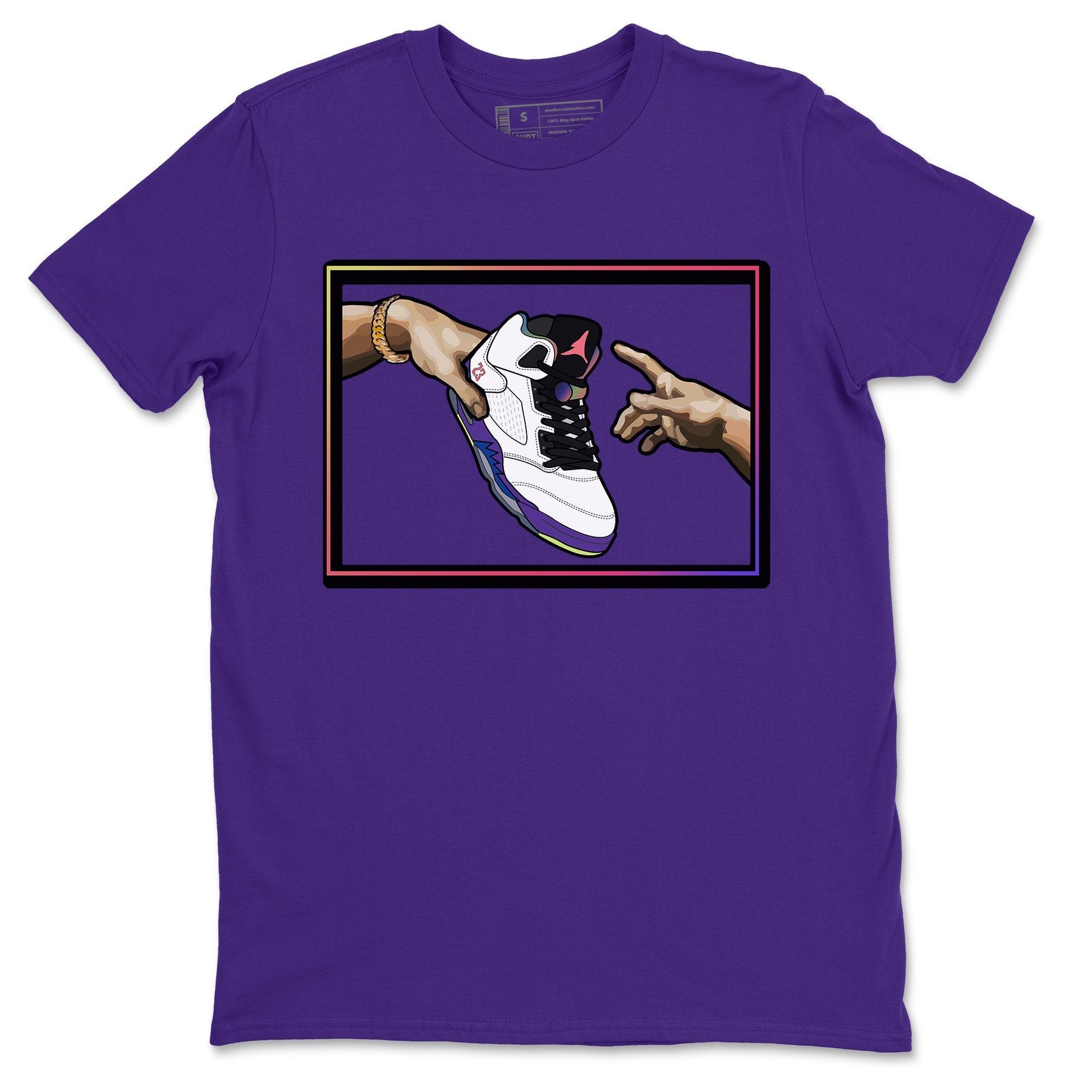 Jordan 5 Ghost Green Sneaker Match Tees Adam's Creation Sneaker Tees Jordan 5 Ghost Green Sneaker Release Tees Unisex Shirts