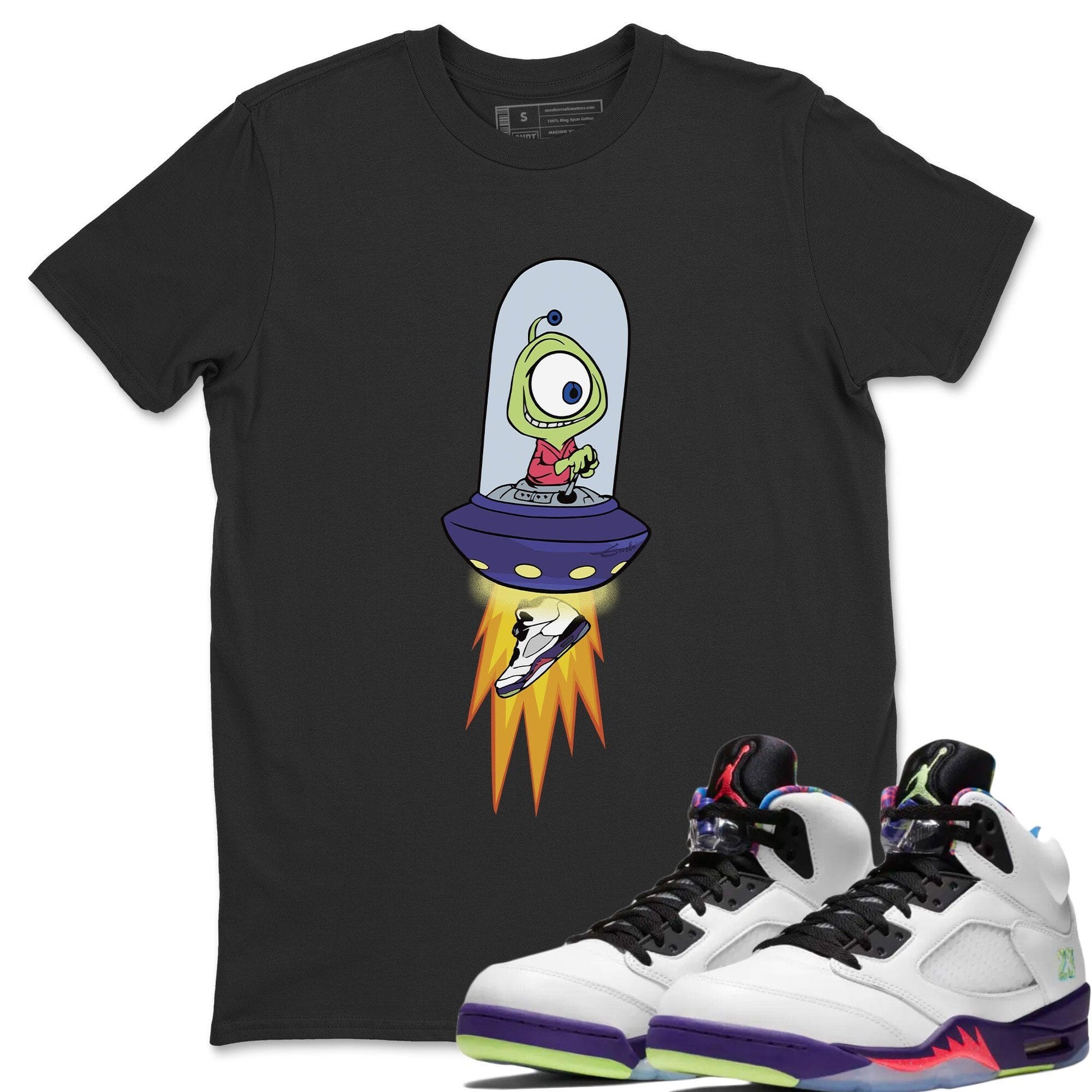 Jordan 5 Ghost Green Sneaker Match Tees Alien Sneaker Tees Jordan 5 Ghost Green Sneaker Release Tees Unisex Shirts