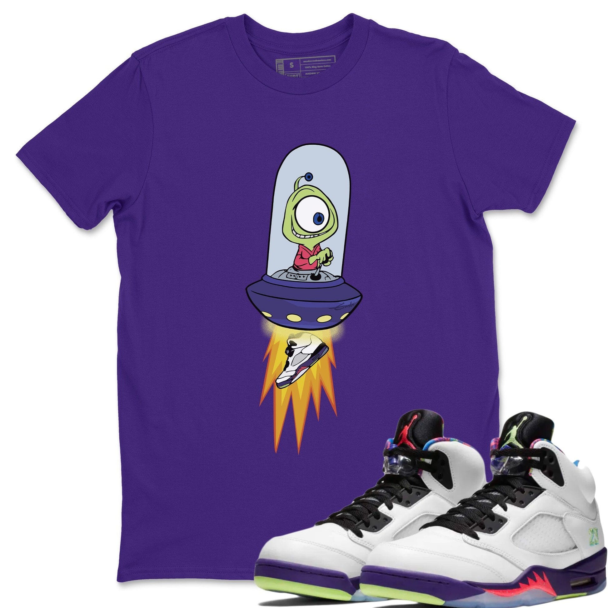 Jordan 5 Ghost Green Sneaker Match Tees Alien Sneaker Tees Jordan 5 Ghost Green Sneaker Release Tees Unisex Shirts