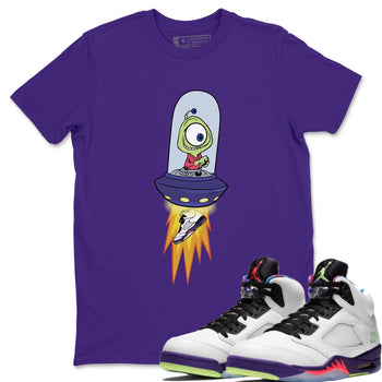 Jordan 5 Ghost Green Sneaker Match Tees Alien Sneaker Tees Jordan 5 Ghost Green Sneaker Release Tees Unisex Shirts