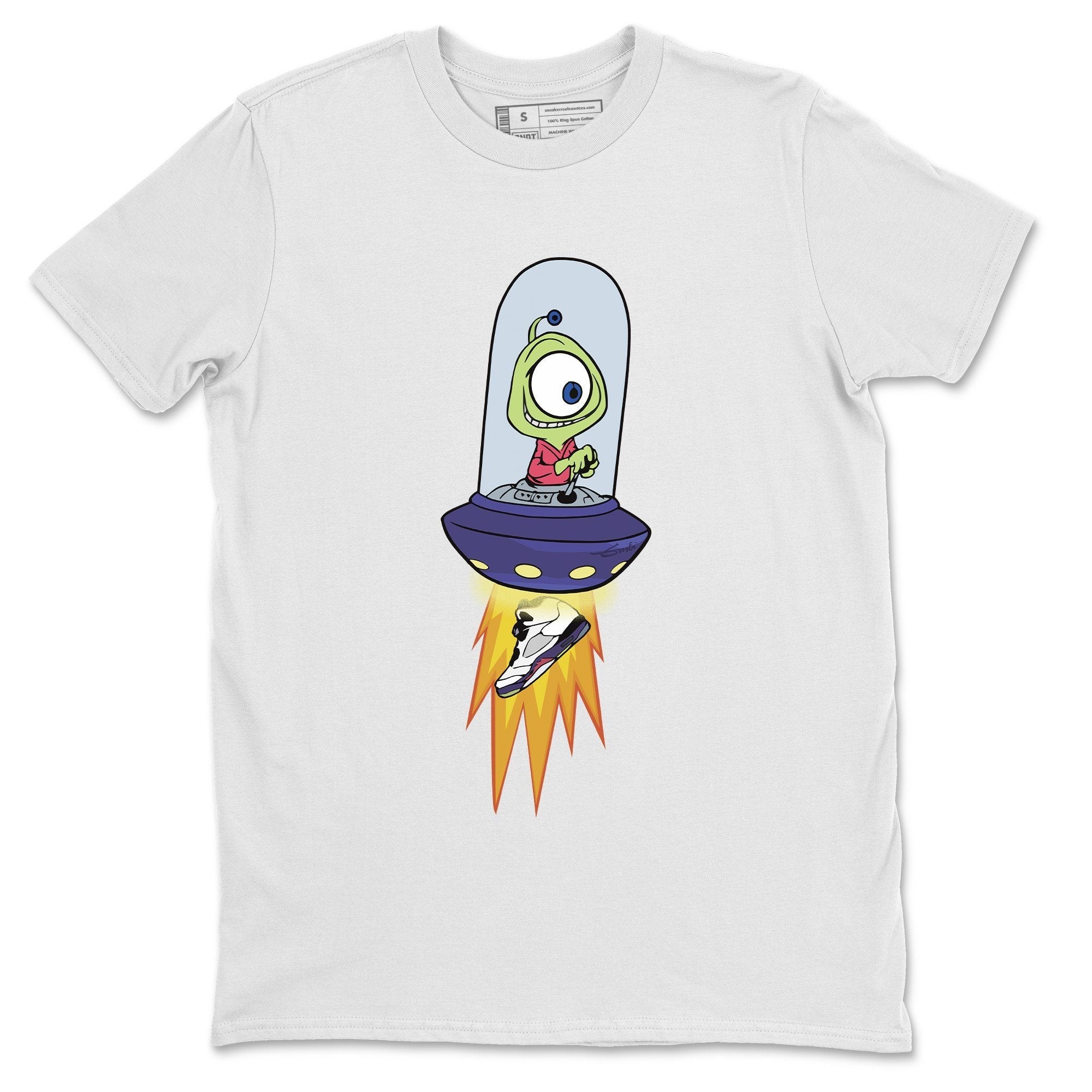 Jordan 5 Ghost Green Sneaker Match Tees Alien Sneaker Tees Jordan 5 Ghost Green Sneaker Release Tees Unisex Shirts