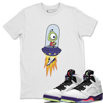 Jordan 5 Ghost Green Sneaker Match Tees Alien Sneaker Tees Jordan 5 Ghost Green Sneaker Release Tees Unisex Shirts