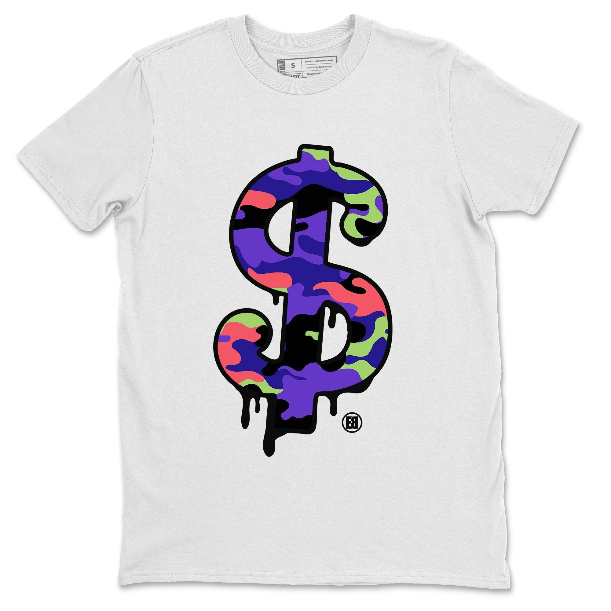 Jordan 5 Ghost Green Sneaker Match Tees Dollar Camo Sneaker Tees Jordan 5 Ghost Green Sneaker Release Tees Unisex Shirts