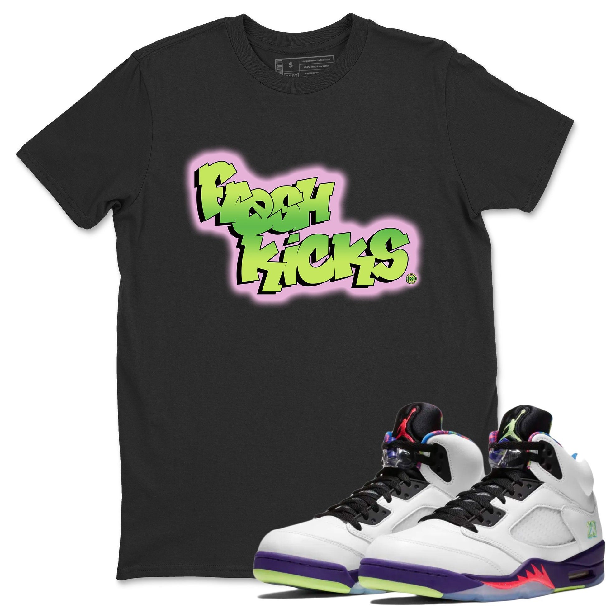 Jordan 5 Ghost Green Sneaker Match Tees Fresh Kicks Sneaker Tees Jordan 5 Ghost Green Sneaker Release Tees Unisex Shirts