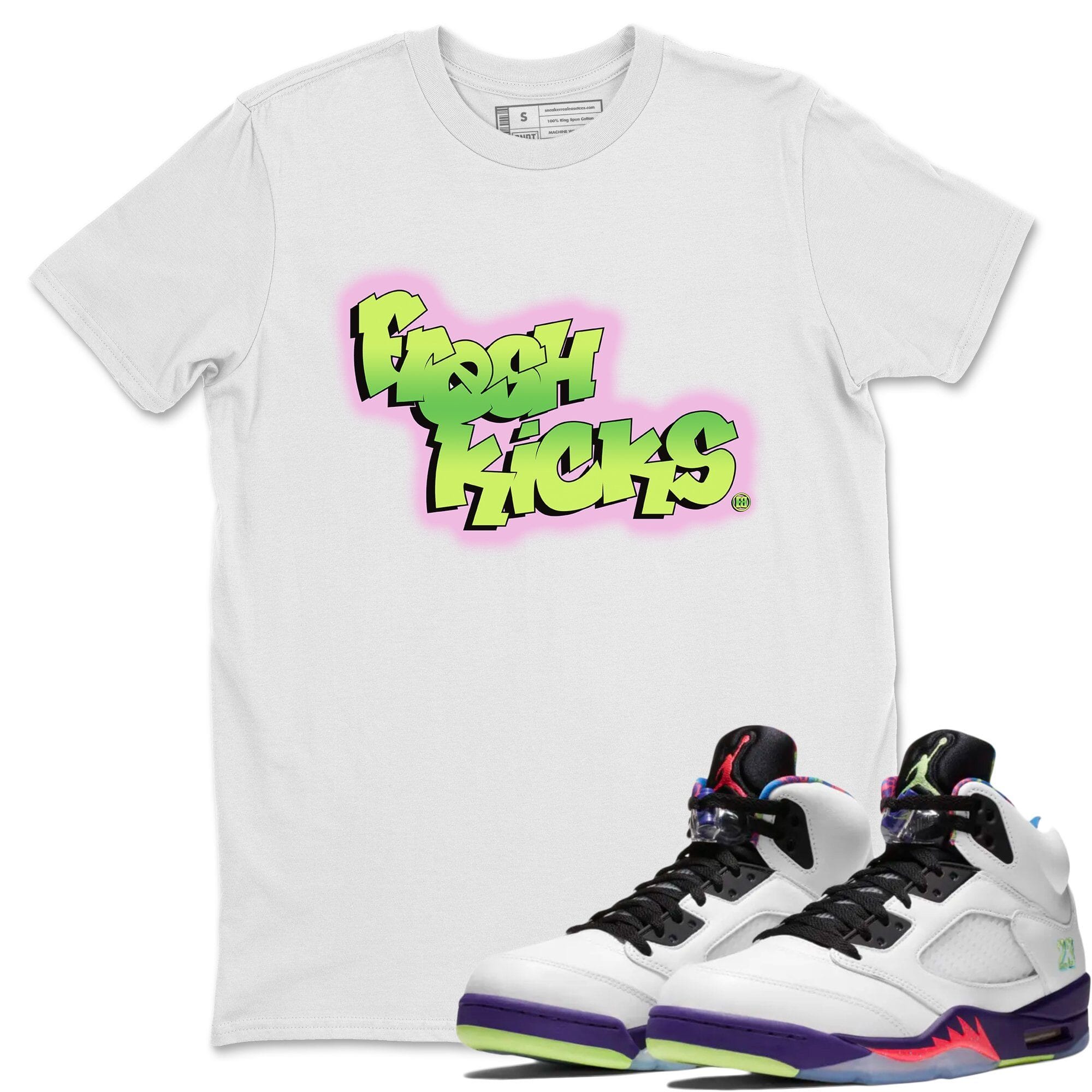 Jordan 5 Ghost Green Sneaker Match Tees Fresh Kicks Sneaker Tees Jordan 5 Ghost Green Sneaker Release Tees Unisex Shirts