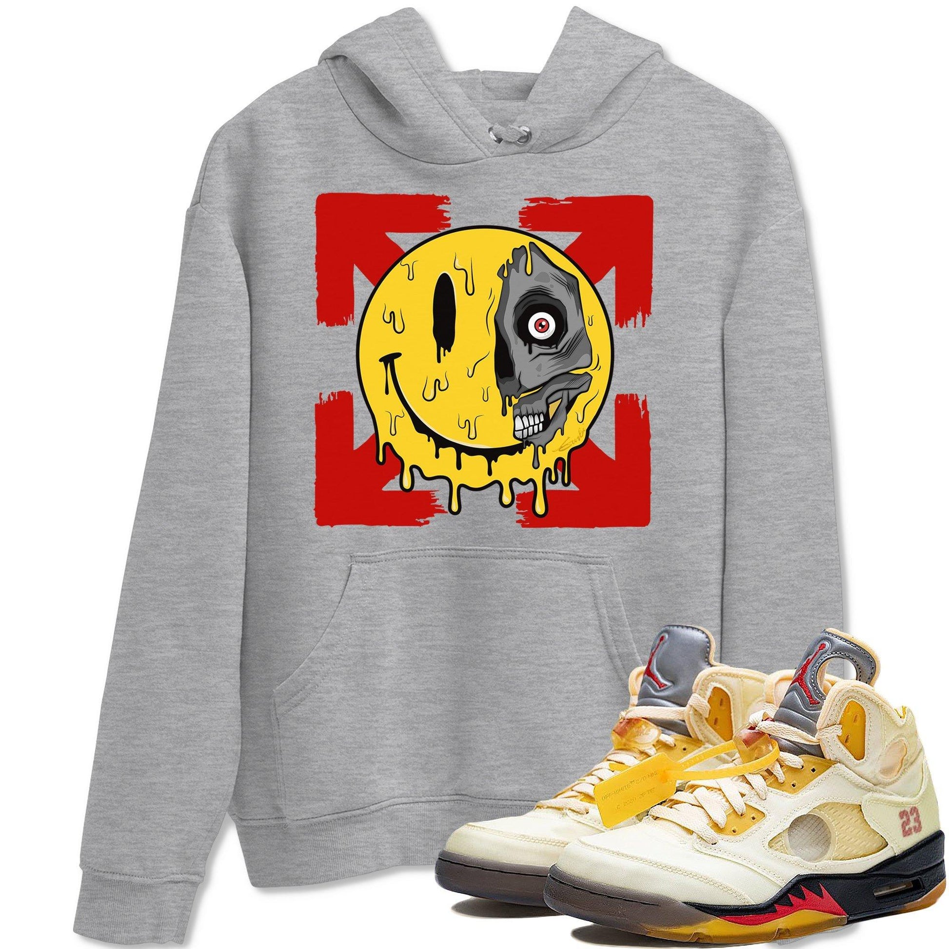 Jordan 5 OFF-WHITE Sail Sneaker Match Tees Dead Inside Sneaker Tees Jordan 5 OFF-WHITE Sail Sneaker Release Tees Unisex Shirts
