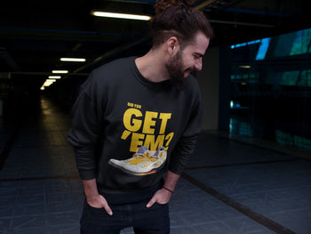 Jordan 5 Retro OFF-WHITE Sail Sneaker Match Tees Did You Get Em SNRT Sneaker Tees Jordan 5 Retro OFF-WHITE Sail SNRT Sneaker Release Tees Unisex Shirts