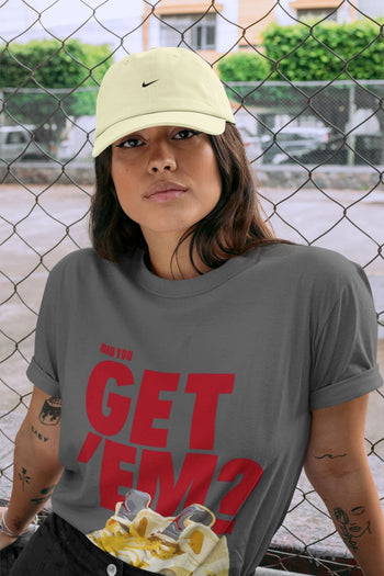 Jordan 5 Retro OFF-WHITE Sail Sneaker Match Tees Did You Get Em SNRT Sneaker Tees Jordan 5 Retro OFF-WHITE Sail SNRT Sneaker Release Tees Unisex Shirts